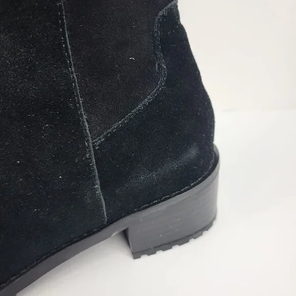 Blondo Starla Waterproof Black Suede Over-The-Knee Boots Women's Size 6.5M - Picture 3 of 16